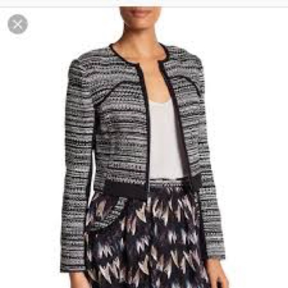 Dvf caity jacket size 4
